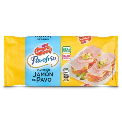 Mini jamón de pavo Campofrío Pavofrío 380 g-0 Mini jamón de pavo Campofrío Pavofrío 380 g-0