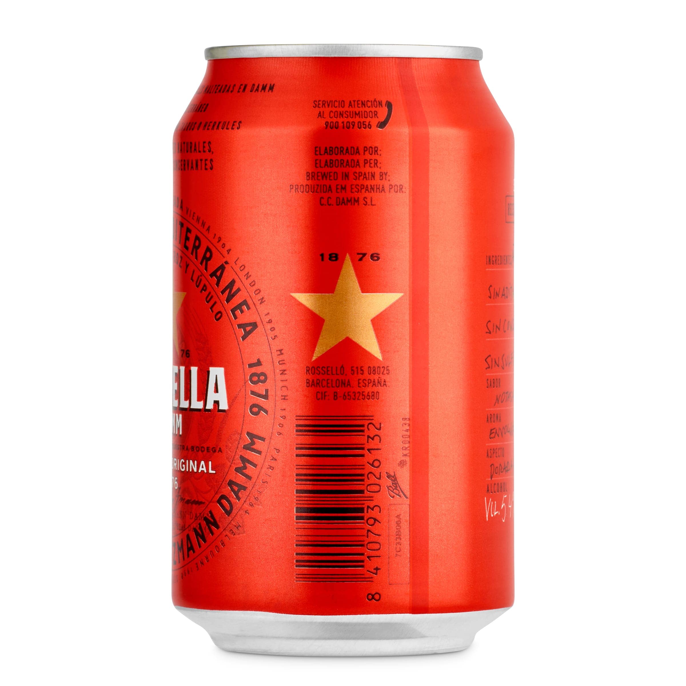 Cerveza Estrella Damm 33 cl
