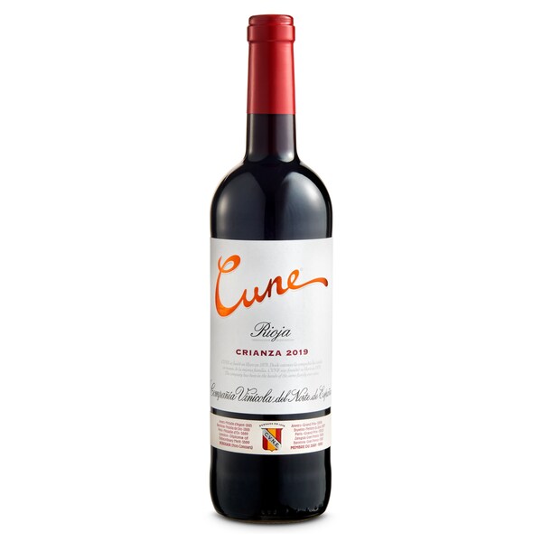 Vino Tinto DO Rioja Crianza Cvne Botella 75 Cl.