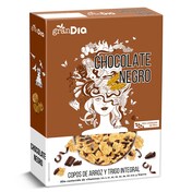 Cereales copos de trigo, arroz y cebada con chocolate negro Gran Dia caja 300 g