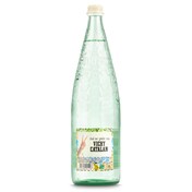 Agua mineral con gas Vichy botella 1 l