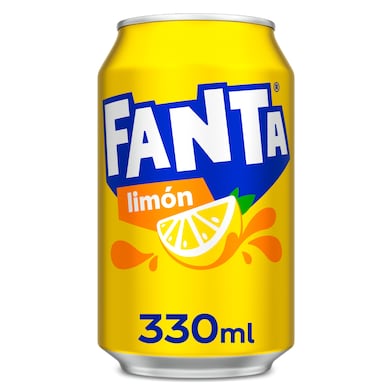 Refresco de limón Fanta lata 33 cl-0
