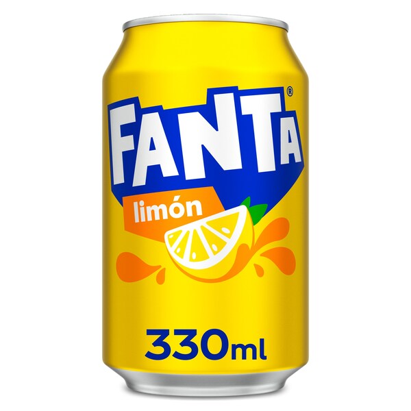 Fanta Limón Lata 330 Ml.