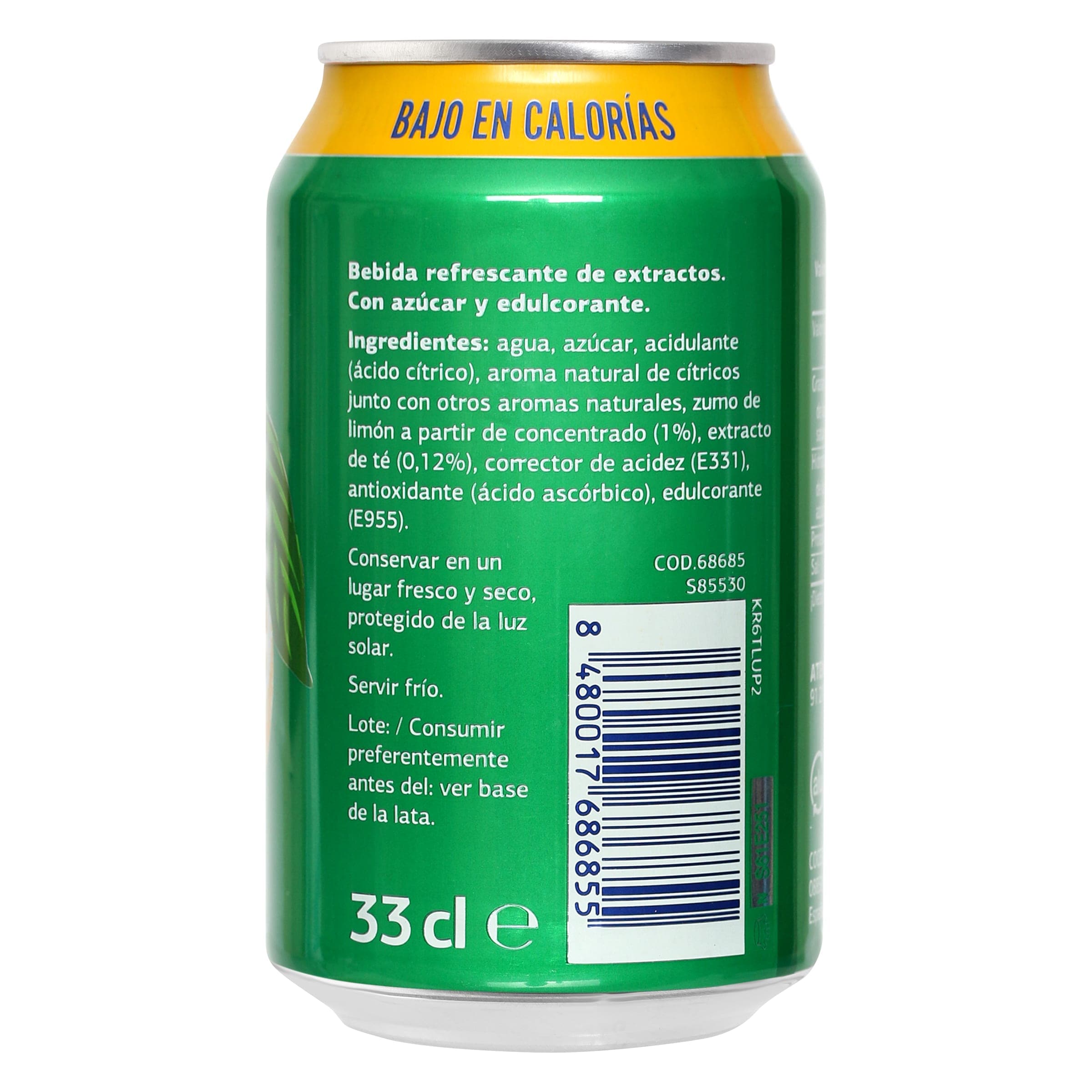 Refresco de té al limón Dia Upss 330 ml