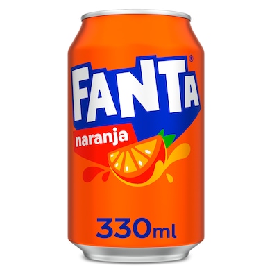 Refresco de naranja Fanta lata 33 cl-0