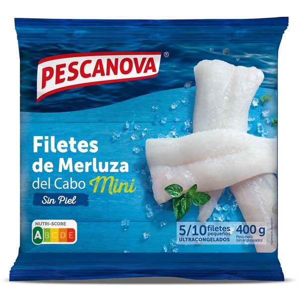 Filetes de Merluza Baby Pescanova Bolsa 400 Gr.