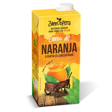 Zumo de naranja 100% Zumosfera de Dia brik 1 l-0 Zumo de naranja 100% Zumosfera de Dia brik 1 l-0