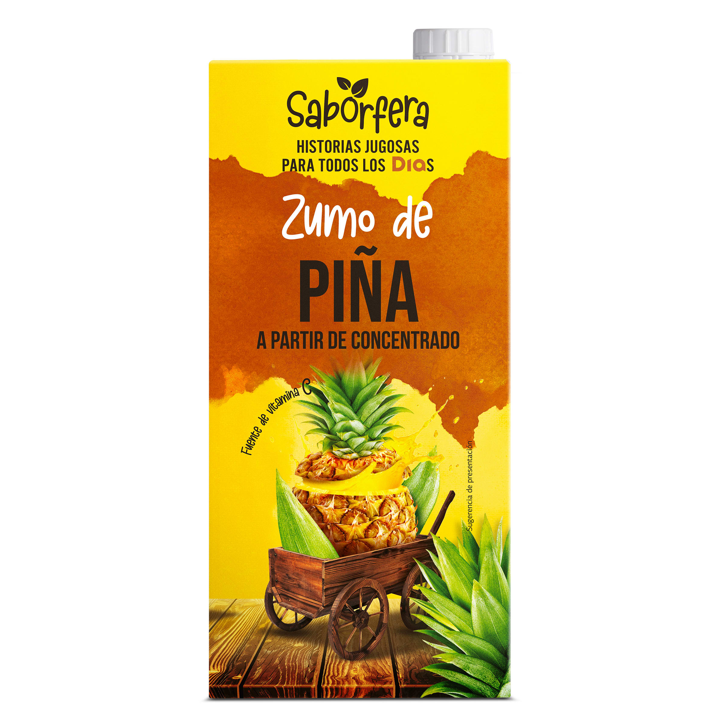 Zumo de piña Dia Saborfera 1 L
