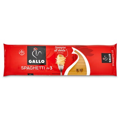 Espaguetis nº 3 Gallo bolsa 450 g-0