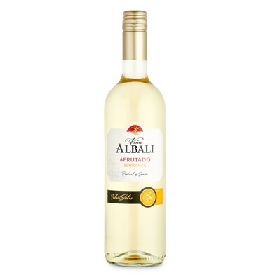 Vino blanco semidulce afrutado D.O. Valdepeñas Viña Albalí botella 75 cl-0