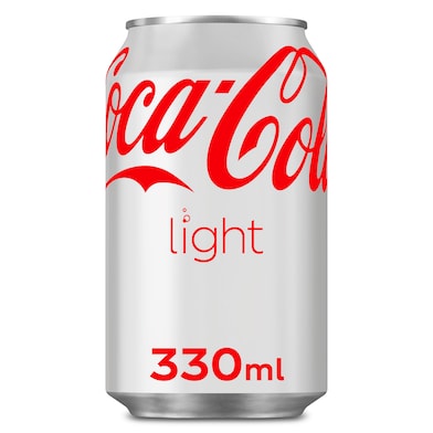 Refresco de cola light Coca-Cola lata 33 cl-0