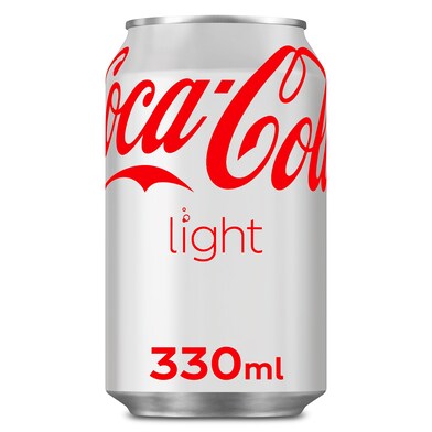 Refresco de cola light Coca-Cola lata 33 cl-0