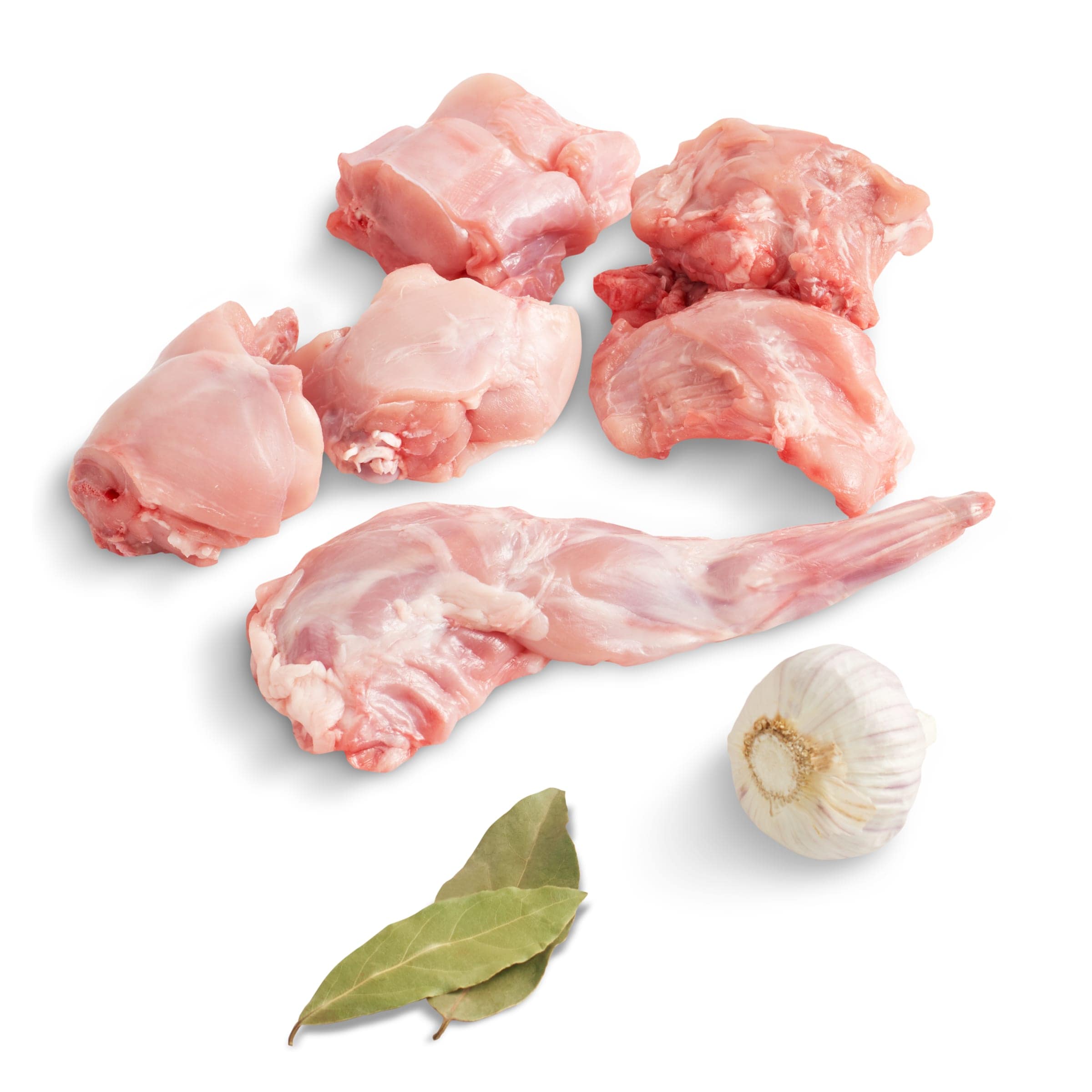 Medio conejo troceado Selección de Dia 750 g aprox.