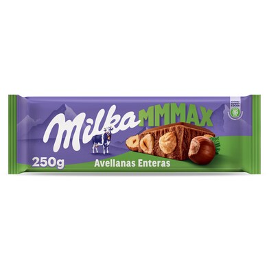 Chocolate con leche con avellanas Milka 270 g-0