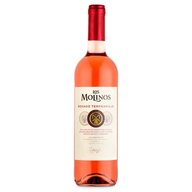 Vino rosado Los molinos botella 750 ml-0 Vino rosado Los molinos botella 750 ml-0
