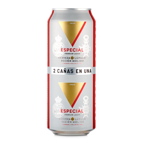 Cerveza Especial Ambar Lata 50 Cl.