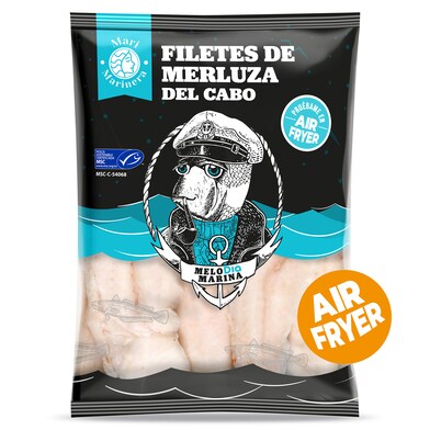 Filete de merluza del cabo sin piel MSC Mari Marinera de Dia bolsa 600 g-0