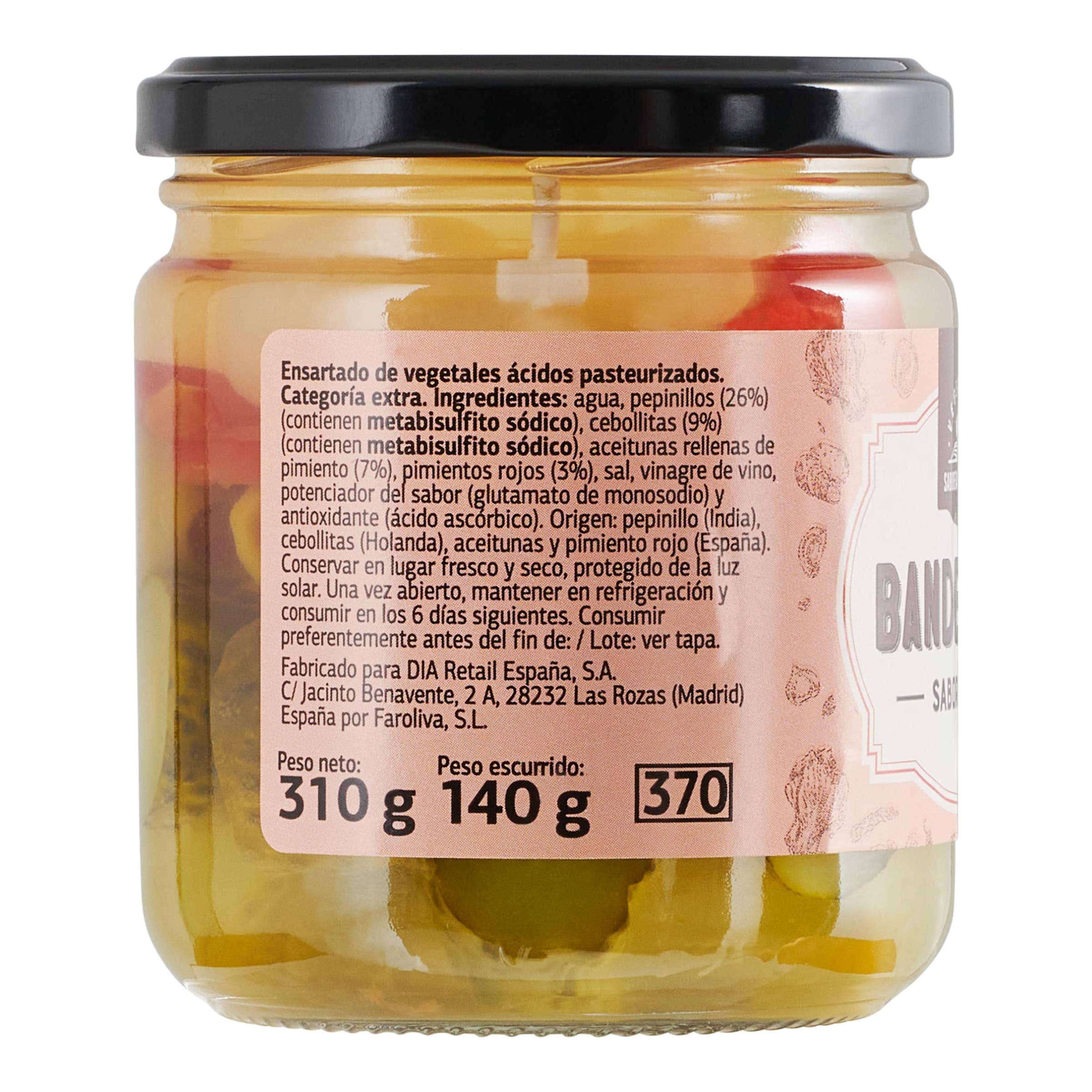 Banderillas dulces Dia Vegecampo 140 g