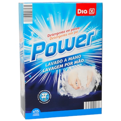 Detergente polvo para lavar a mano Dia caja 15 lavados-0