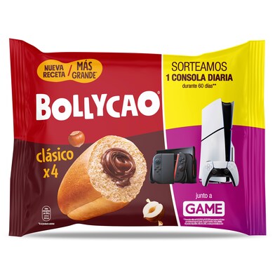 Bollos rellenos de cacao Bollycao bolsa 228 g-0 Bollos rellenos de cacao Bollycao bolsa 228 g-0