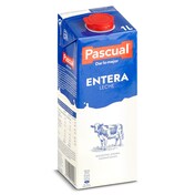 Leche entera Pascual brik 1 l