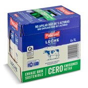 Leche entera Pascual brik 6 x 1 l