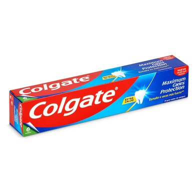 Pasta dentífrica flúor y calcio máxima protección Colgate tubo 75 ml-0