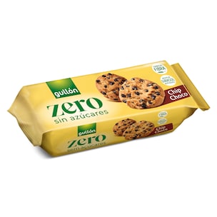 galletas chip choco con pepitas de chocolate sin azucares 125 g