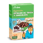 Cereales de pétalos de trigo y chocolate Gran Dia caja 500 g