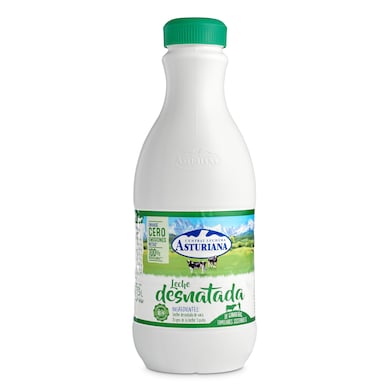 Leche desnatada Central Lechera Asturiana botella 1.5 l-0