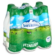 Leche desnatada Central Lechera Asturiana botella 6 x 1.5 l