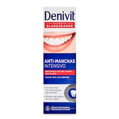 Pasta dentífrica antimanchas DENIVIT   TUBO 50 ML-1