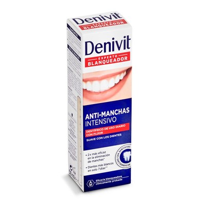 Pasta dentífrica antimanchas Denivit tubo 50 ml-0