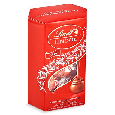 Bombones de chocolate con leche Lindt Lindor caja 137 g-0