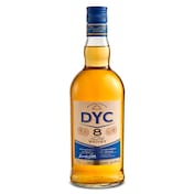 Whisky 8 años Dyc botella 70 cl