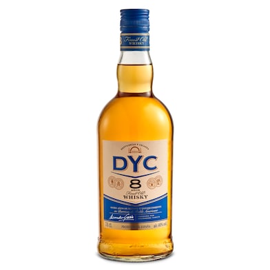 Whisky 8 años Dyc botella 70 cl-0