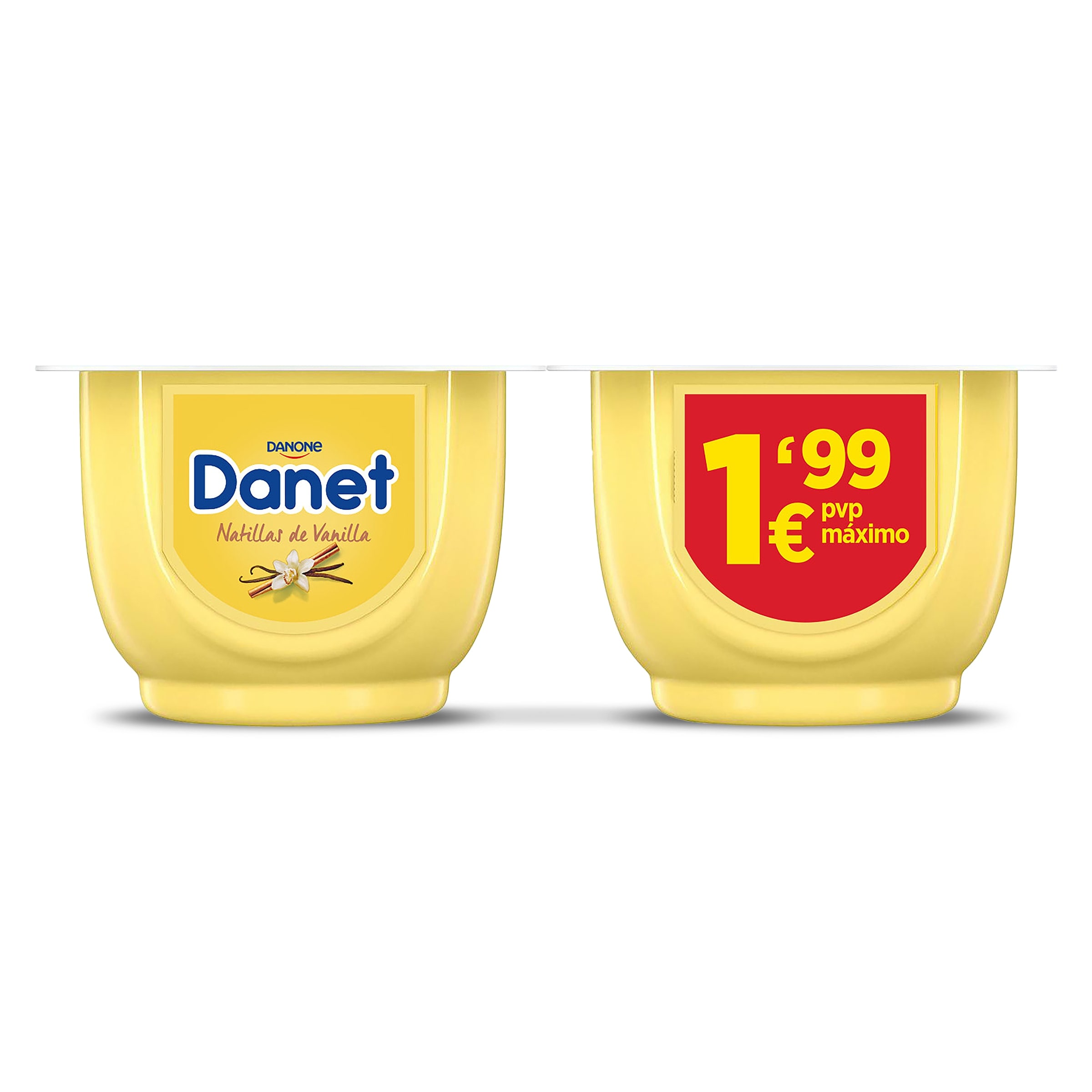 Natillas de vainilla Danet 4 x 120 g