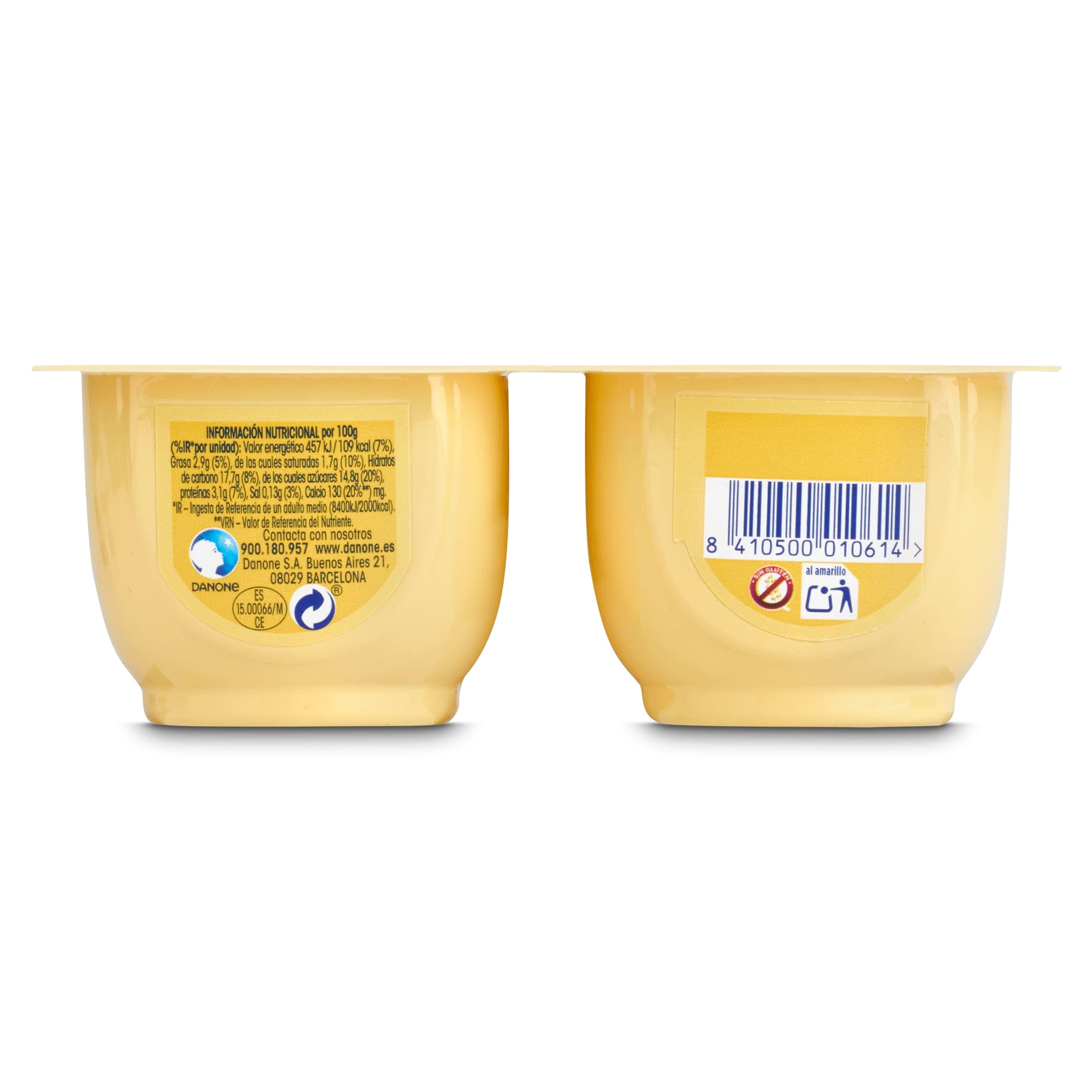 Natillas de vainilla Danet 4 x 120 g