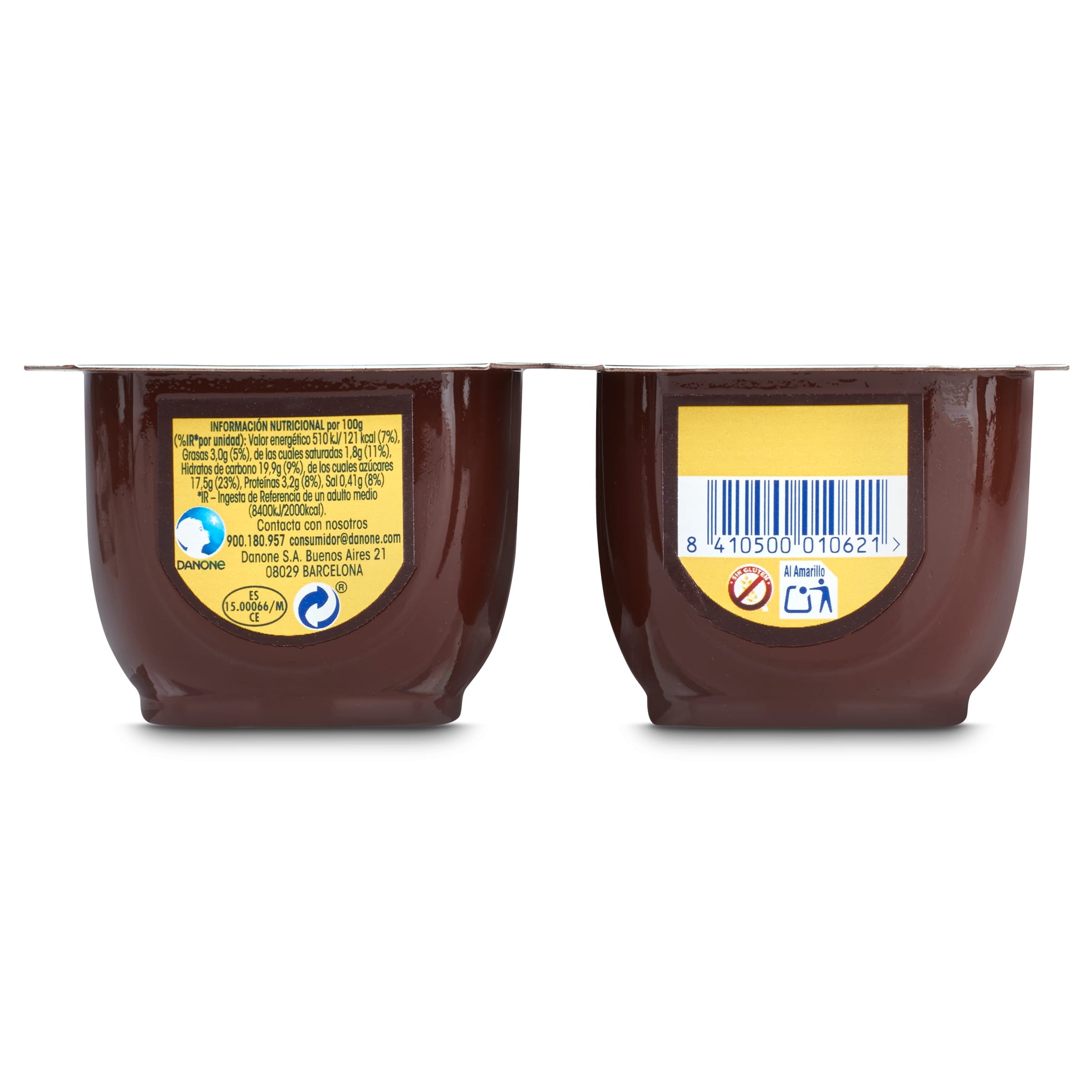 Natillas de chocolate Danet 4 x 120 g
