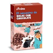 Cereales de bolas con chocolate Gran Dia caja 500 g
