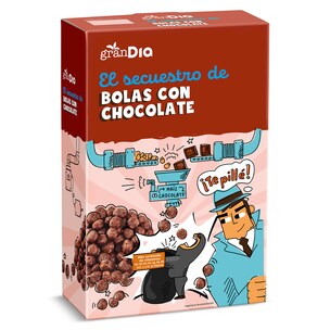 Cereales de bolas con chocolate Gran Dia 500 g
