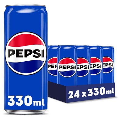 Refresco de cola clásica Pepsi pack 24 x 33 cl-0 Refresco de cola clásica Pepsi pack 24 x 33 cl-0