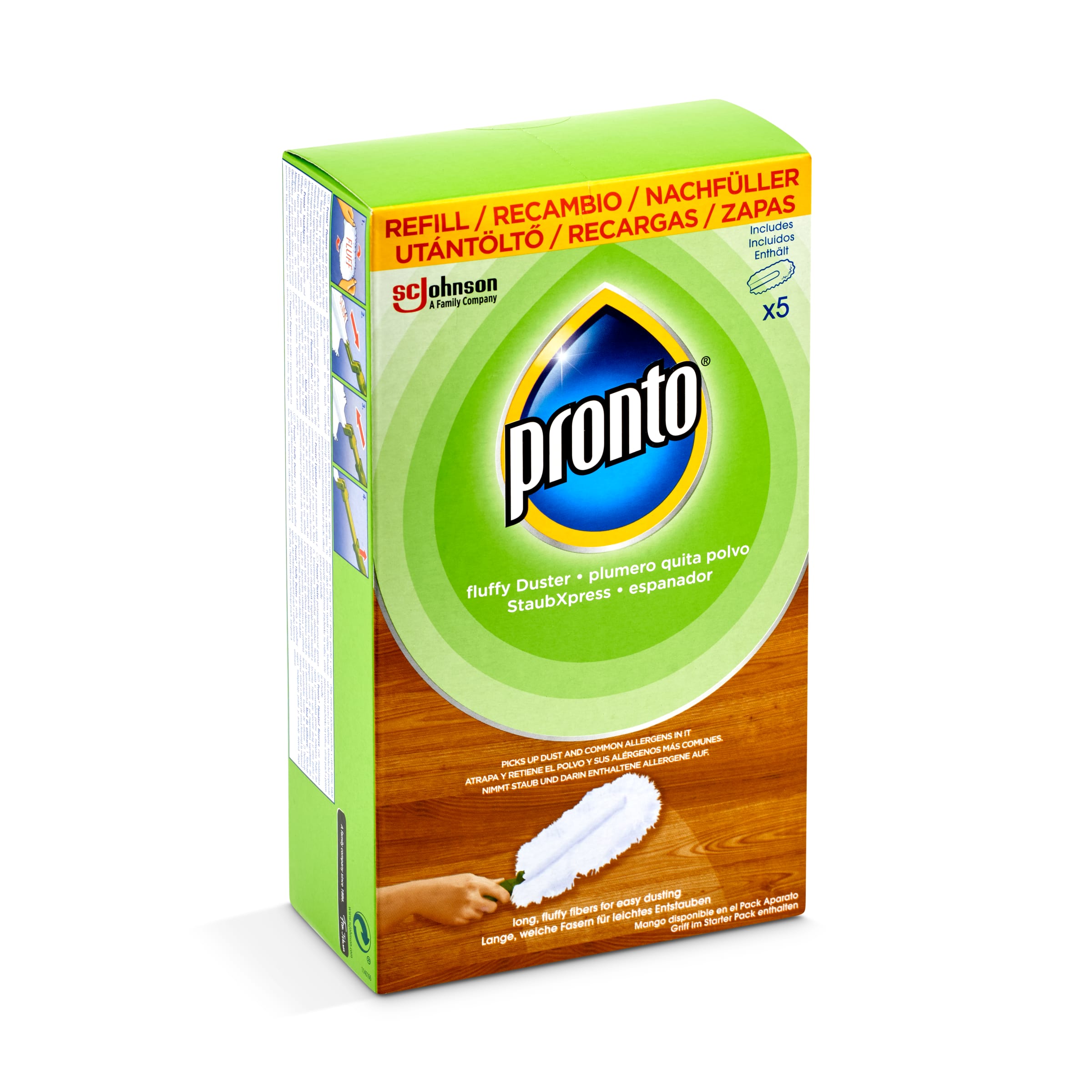 Plumero atrapa polvo Pronto caja 5 unidades-0 Plumero atrapa polvo Pronto caja 5 unidades-0
