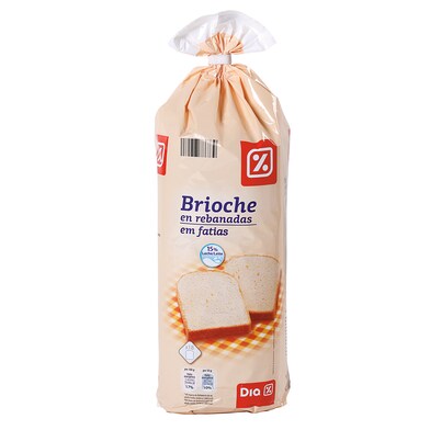 Brioche en rebanadas Dia bolsa 500 g-0 Brioche en rebanadas Dia bolsa 500 g-0
