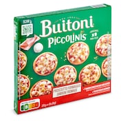 Mini pizzas de jamón y queso Buitoni Piccolinis caja 270 g