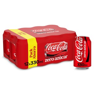 Coca-Cola zero azúcar 12 x 330 ml