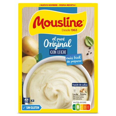Puré de patatas con leche Mousline caja 230 g-1 Puré de patatas con leche Mousline caja 230 g-1