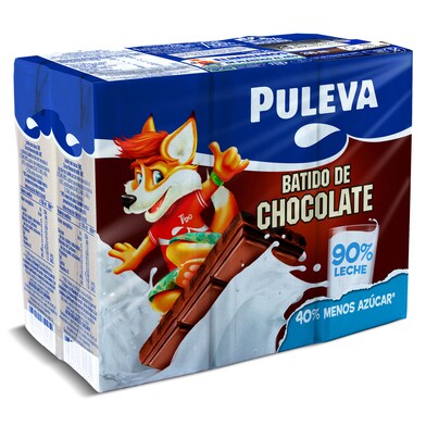 Batido de chocolate Puleva brik 6 x 200 ml-0