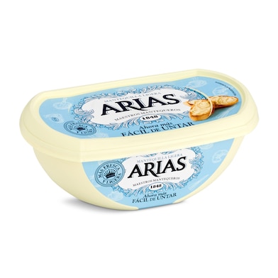 Mantequilla ligera fácil de untar Arias tarrina 235 g-0