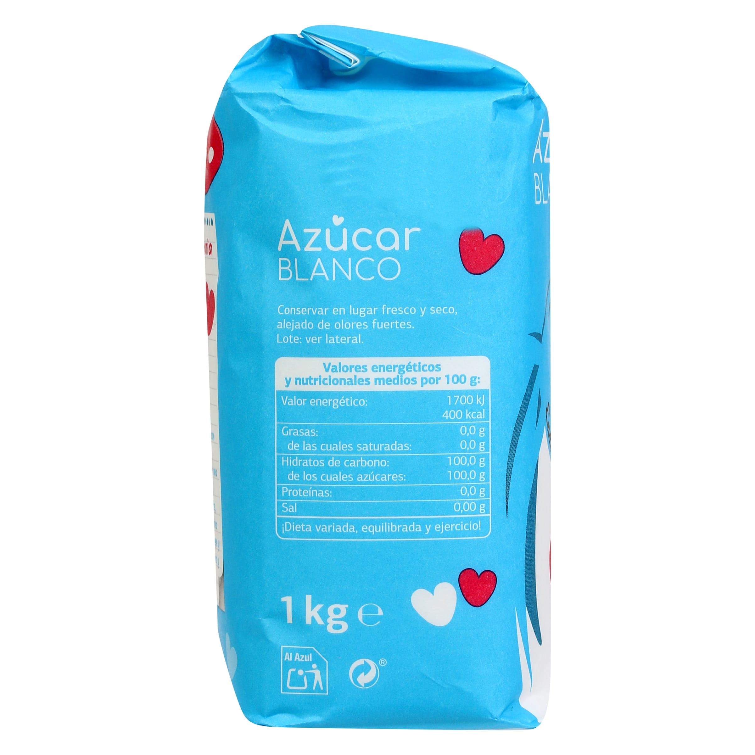 Azúcar blanco Dia 1 Kg